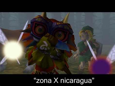 Zona X Nicaragua Zelda Majoras Mask Rom 64