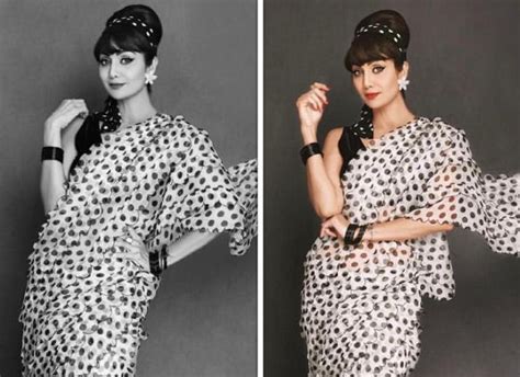 shilpa shetty recreates her mother sunanda shetty s retro look in polka dot organza black and