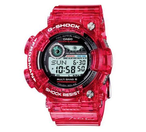 Limitée à 300 exemplaires, la montre est présentée dans un superbe coffret et sera disponible le 11 septembre prochain. Takashi Murakami X Casio G-Shock Tokyo FM 40th Anniversary ...