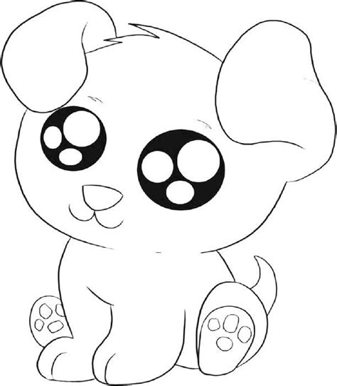 Cute Puppy Coloring Pages Printable Cute Puppies Coloring Pages