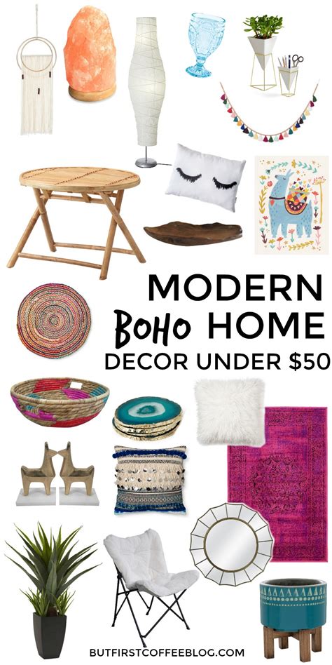 ▸ bohemian or boho home decor & decorating is for those who want their homes full of life, culture, and interesting items for all the world to see. Modern Boho Home Decor That You Can Get for Under $50