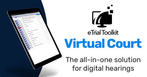 Virtual Court Software For Courts Etrialtoolkit