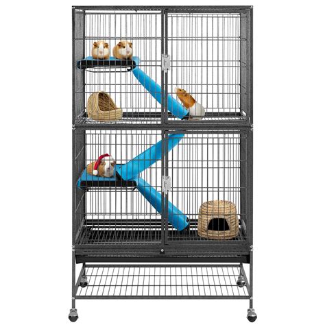 Buy Yaheetech Large Metal Rat Cage Guinea Pig Cage For Small Animal