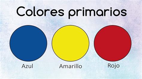 ¿cuáles Son Los Colores Primarios