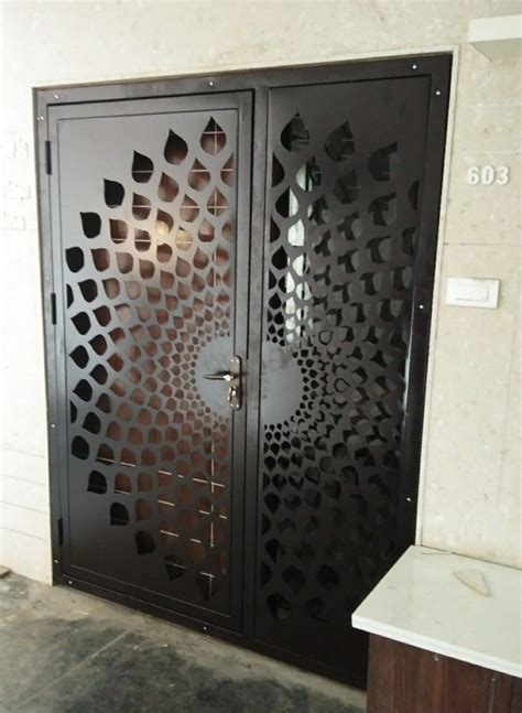 Safety Grill Gate Design For Main Double Door Design Talk