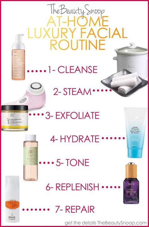 The Best At Home Facial Products And Routine A Girls Guide To Skin Care In 2019 Best At Home