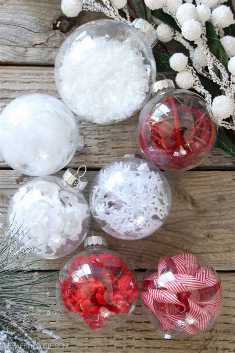 30 Diy Clear Glass Christmas Ornaments