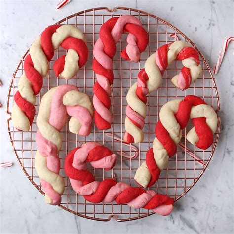 Candy Cane Cookies A Beautiful Mess