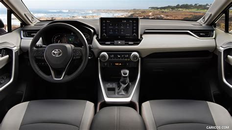 2019 Toyota RAV4 Limited Color Magnetic Gray Interior Cockpit