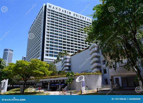 Mandarin Oriental Hotel Singapore Marina Square Luxury Hotel At