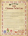 Written By Santa: FREE Christmas Wish List Template