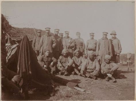 Japanese Soldiers South Wales Borderers And Sikhs At Tsingtao 2 Oct