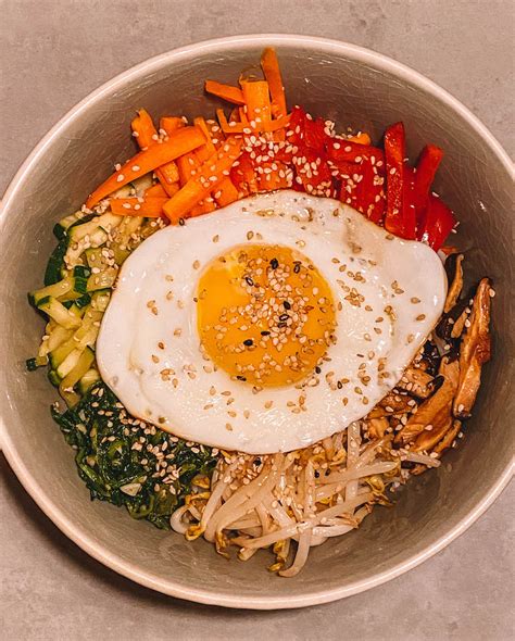 Bibimbap Rezept Eine Authentische Vegetarische Reis Bowl Wie In Korea