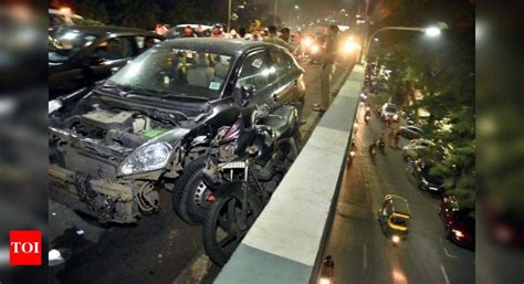 In Freak Accident Woman Falls Off Flyover At Parle Point Dies Surat