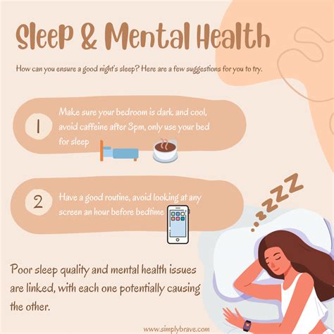 Sleep And Mental Health Go Hand In Hand By Anne Trapp Shirley Simply