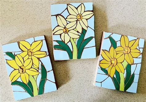 A Breath Of Spring Daffodil Mosaics Follow Me On Instagram