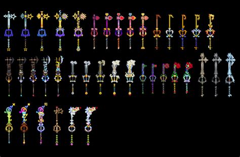 Kingdom Hearts Union X Keyblades Invi Foreteller Hearts Kingdom