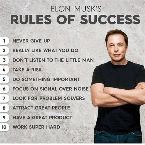 Elon Musk S Rules Of Success Pictures Photos And Images For Facebook