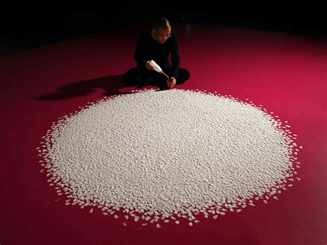 Japanese Artist Creates 100000 Fallen Cherry Blossom Petals From Salt