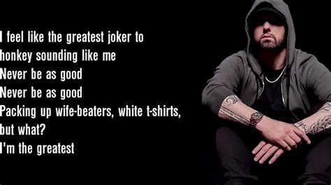 Eminem Greatest Lyrics Youtube