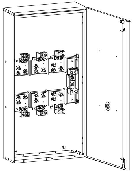 600 Amp Ct Cabinet Wiring Diagram