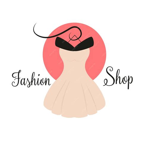 Premium Vector Women Fashion Logo Design Template Dress Emblem