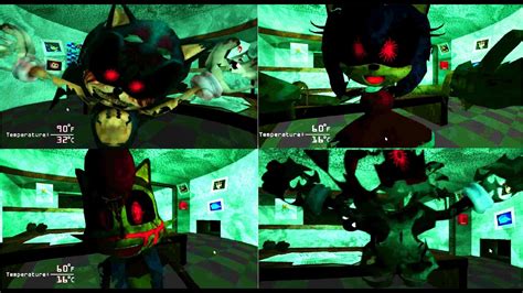 Five Nights At Sonic S Reimagined Demo All Jumpscares YouTube