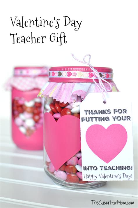 Valentines Day T For Teachers And Printable T Tag