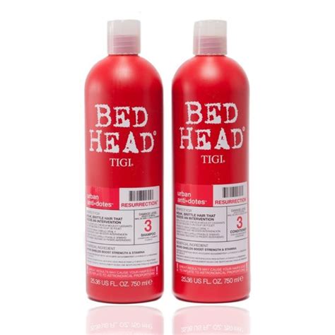 Bộ Dầu Gội Và Xả Tigi Bed Head Urban Antidotes Resurrection Shampoo