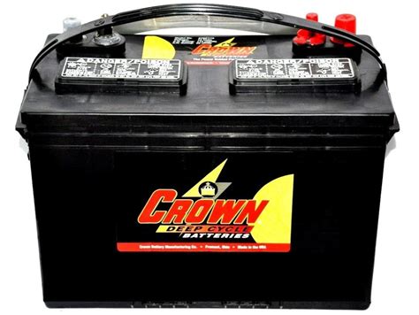 Crown 12v 115ah Deep Cycle Battery Cr27dc115 Waveinverter