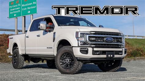 2022 Ford F 250 Platinum Tremor Review Exterior Interior Tech Youtube