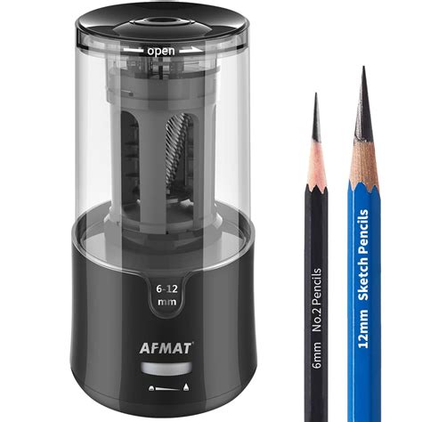 Buy Afmat Long Point Pencil Sharpener Auto Stop And Fast Sharpening