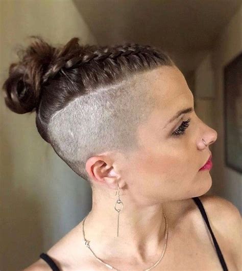 Edgy Long Hair With Shaved Sides Back Undercuts For Women Artofit