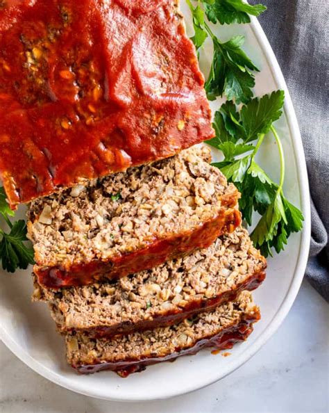 Meatloaf With Oatmeal Gluten Free Pinch And Swirl
