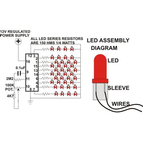 Led light fixture wiring diagram dimming wiring diagram database christmas light series wiring diagram decoration lighting circuit. How to Build a Simple Circuit For LED Christmas Tree Decoration? Do It Yourself Using Just a ...
