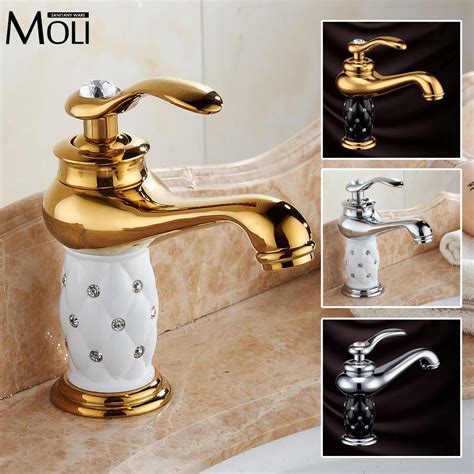 Shop bath faucets from vintage designs to modern shapes. Online Buy Wholesale gold bathroom faucets from China gold ...