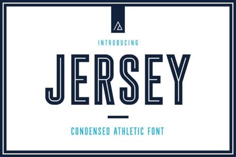 Jersey Font Free Font