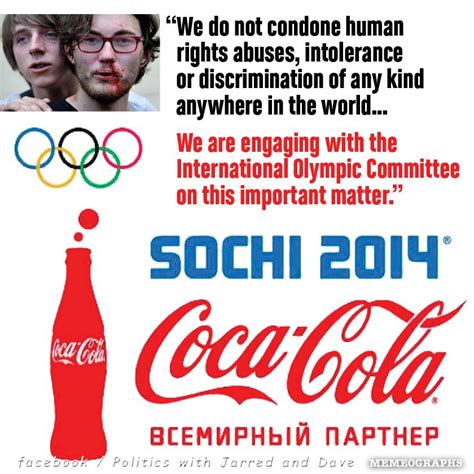 The Randy Report Coca Cola We Are Engaging With Ioc Regarding Sochi Olympics And Anti Gay