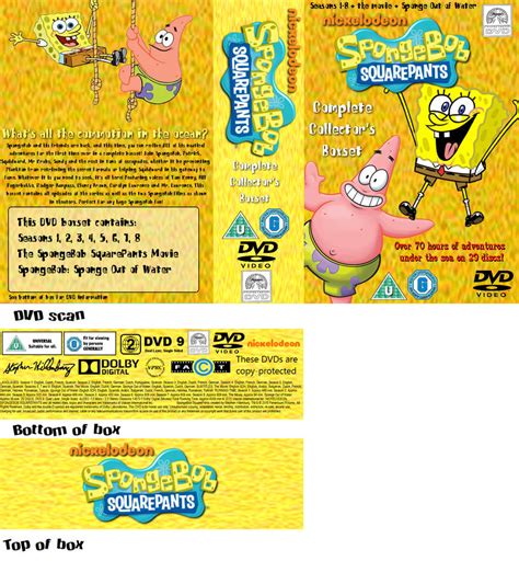 Spongebob Squarepants Complete Boxset Custom Dvd By Jakelsm On Deviantart