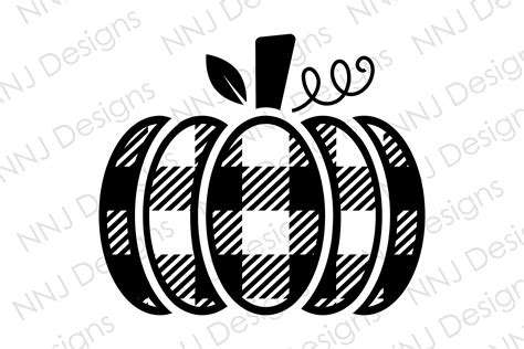 Buffalo Plaid Pumpkin Graphic By Nnj Designs · Creative Fabrica