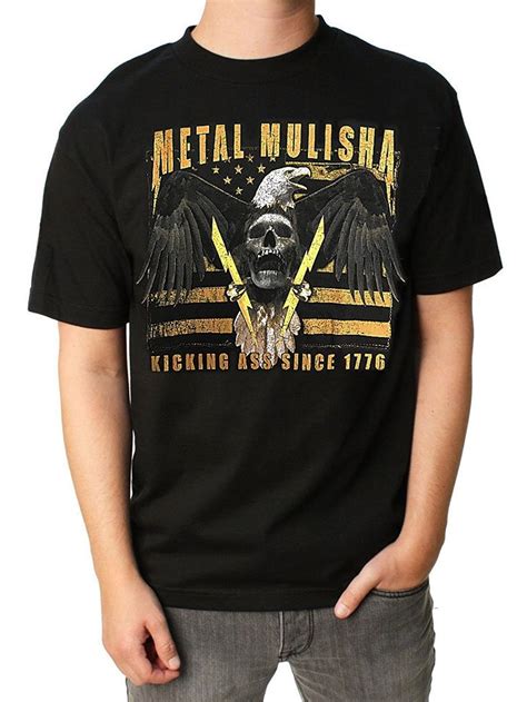 Metal Mulisha Metal Mulisha Mens 1776 Short Sleeve T Shirt Walmart