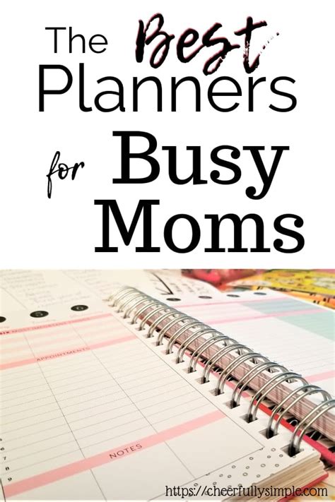 Best Planners For Moms 2021 Cheerfully Simple