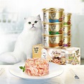 珍致 貓罐頭 貓咪零食85g6罐進口增肥發腮成貓幼貓營養零食主食罐
