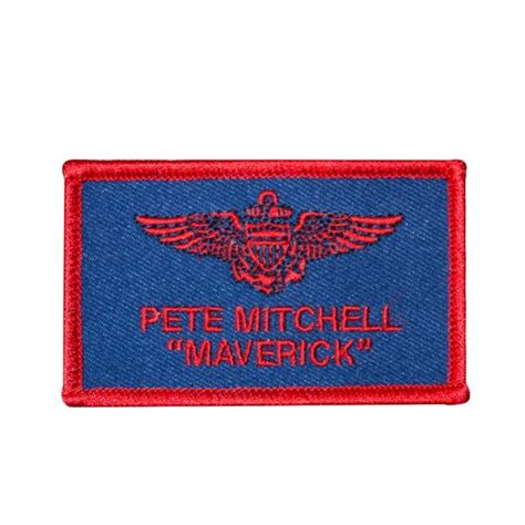 Muzemerch Top Gun Pete Mitchell Maverick Collectible Patch