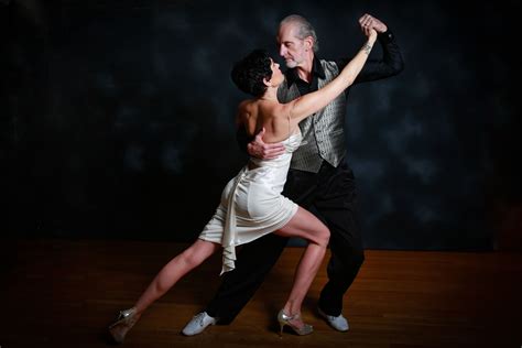 Argentine Tango Completely Improvised Dance Combining Love Harmony