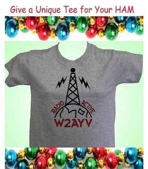 Ham Radio Tee Shirt Printed Tower Call Quality Brands Only S To