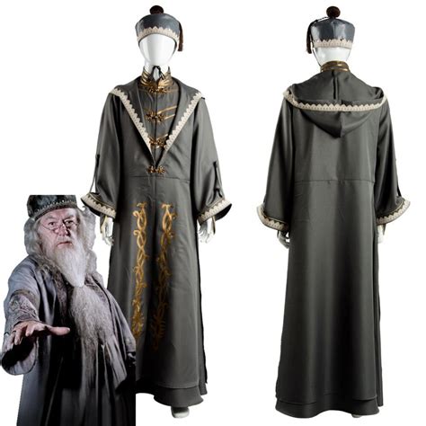 Albus Dumbledore Cosplay Costume Adult Men Costume Full Suit Halloween