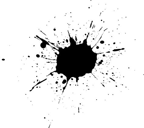 Free Ink Splatter Transparent Download Free Ink Splatter Transparent