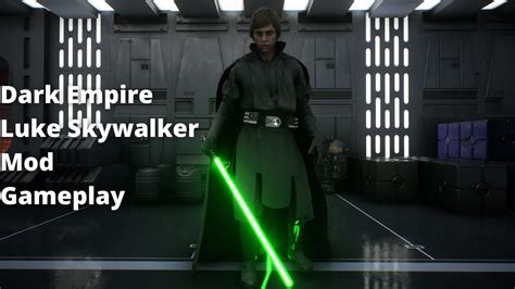 Star Wars Battlefront Ii Dark Empire Luke Skywalker Mod Gameplay