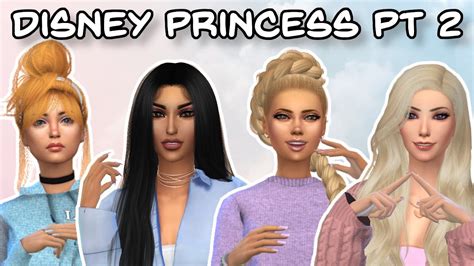 It S Finally Here Disney Princess Challenge Part 1 Sims 4 Youtube Vrogue